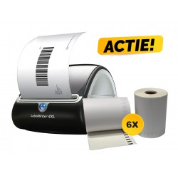 COMBI ACTIE Dymo XL Printer + 6 rollen 0904980 104 x 159 mm